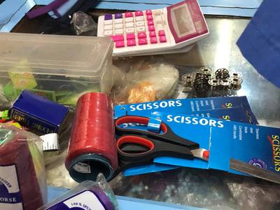 Scissors and thread