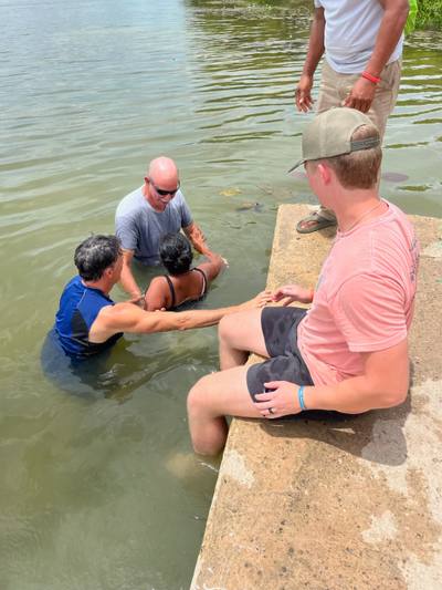 Baptism in Belize