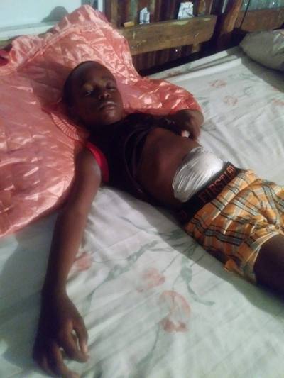 In the hospital