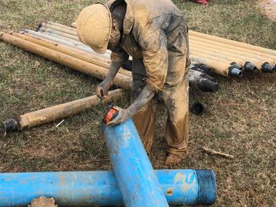 Preparing the PVC