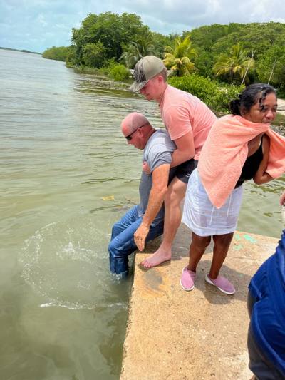 Getting help out of the water