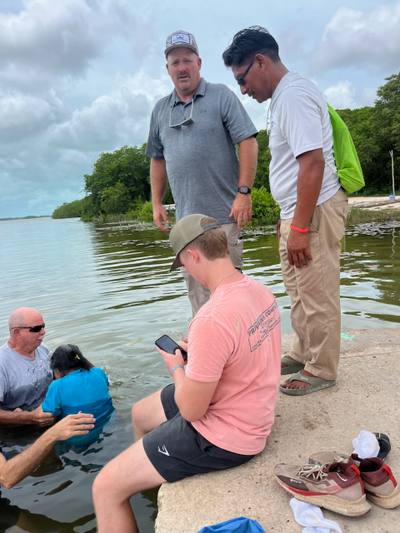 Baptism in Belize