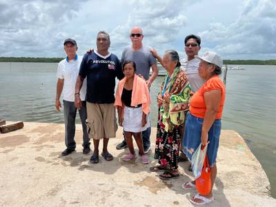 Baptism group photo
